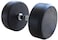 ULTIMAX Round Rubber Dumbbell Fitness Dumbbell Hand Weights Dumbbells Chrome Handle Dumbbell Professional Arm Muscle Exercise Equipment Gym and Home Fitness Equipment-1 Pcs (15Kg)
