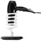Generic White Loop Hair Dryer Holder Stand For Table Top, Suitable For Salon, Barber Shop, Spa, And Personal Use