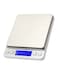 Generic Mini Digital Scale Weighing Tool With Tray, Silver, 130 X 109 X 20mm
