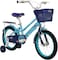 Vego Starlette Kids Road Bike With Basket 16 Inch, Green