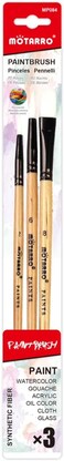 Motarro Pack 2 Paint brush Synthetic Fiber x3  (MP084)