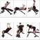 Marshal Fitness Adjustable Sit up Bench Home Use Abdominal Trainer with Six Level of Adjustment-MFDS-S045