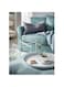 Zenhome Round Steel Table, White, 45X53X45cm