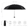 Tomshoo-6 Ribs Mini Travel Golf Umbrella Lightweight Folding Umbrella UV Protection Umbrella for Sun Rain