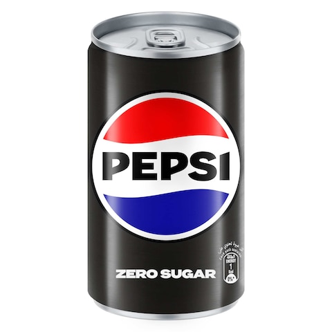 Pepsi Zero Cola Beverage Can 155ml