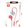 JBL endurance run sweatproof sports in-ear headphones with one-button remote and microphone, Red
