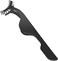 Hotroyal False Eyelashes Applicator Tool Eyelash Extension Tweezers, Stainless Steel Fake Eyelash Applicator (Black) Black