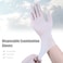 Generic-100PCS Disposable Examination Gloves with Powder for M-edical Use Exam Rubber Gloves for M-edical Examinations and Procedures Food Safe Gloves