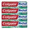 Colgate Max Fresh Whitening Toothpaste with Breath Strips, Clean Mint 100ml x Pack of 4