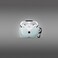 Twelve South - Air Snap Leather Protective Case for AirPods Pro - Slate Blue