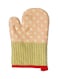 Generic Kitchen Oven Glove Pink/Gold 28X18Cm