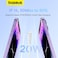 USB C To Lightning Cable 2m Fast Charging Power Delivery And Data Transfer PD 20W iPhone Cable For iPhone 14/14 Pro/14 Plus/14 Pro Max, iPhone 13 12 11 Pro Max XS X 8 7 6, iPad And More- White