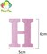 Party Time Pink Glittery Happy Birthday Banner Letter Cut-outs Paper Bunting Banner For Birthday Party Decorations - Party Supplies