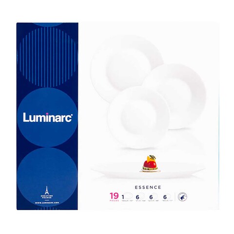 LUMINARC ESSENCE 19 PCS DINNER SET
