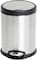 Orchid Stainless Steel Trash Bins, Recycle Bins, Round Step Waste Bin with Soft Close Lid, Durable Cantilever Foot Pedal Mechanism Steel Step Trash Can Wastebasket, Garbage Container Bin (5 Litre)