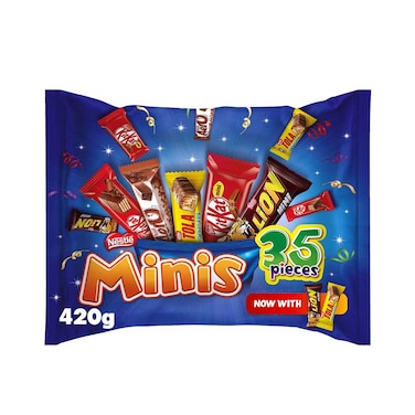 Nestle Mini Mix Assorted Chocolate 420gr