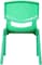 Rbwtoys Plastic Kids Chair, Durable And Lightweight, 40cm Height Seat, Indoor Or Outdoor Use For Boys Girls RW-17109, Green