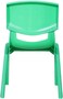 Rbwtoys Plastic Kids Chair, Durable And Lightweight, 40cm Height Seat, Indoor Or Outdoor Use For Boys Girls RW-17109, Green