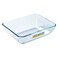 Pyrex Daily Rectangular Roaster With Lid White 3.5L