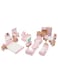 Generic 22-Pieces Small Wooden Furniture Playset