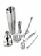 5pcs/Set Cocktail Shaker Stainless Steel Bartender Tool 500ml