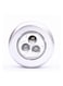 Generic 3 LED Closet Cabinet Lamp Battery Powered Wireless Stick Tap Silver