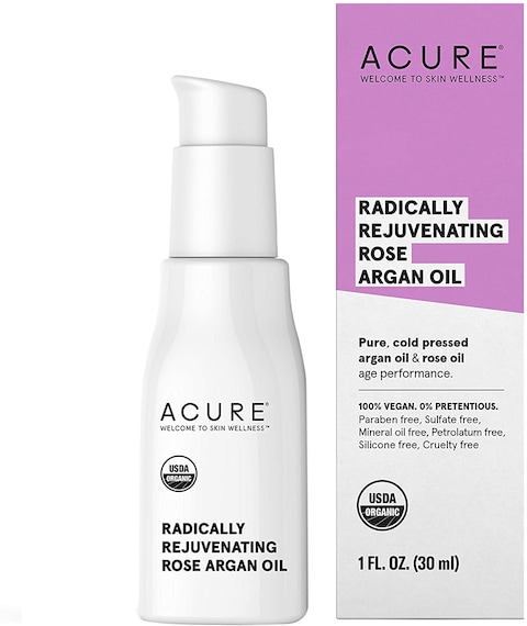 Acure, Radically Rejuvenating Rose Argan Oil, 1 Fl Oz (30 ml)