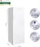Super General 225L Net Capacity Upright Freezer, White, SGUF348H