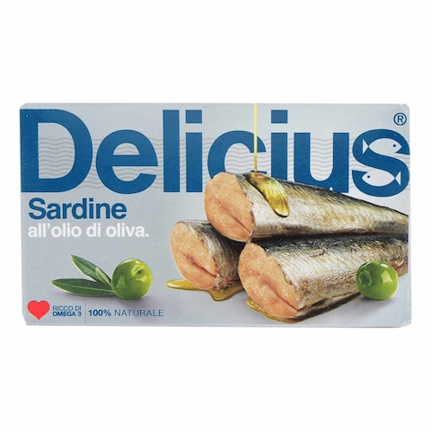 Delicious Sardines In Olive Oil 120g