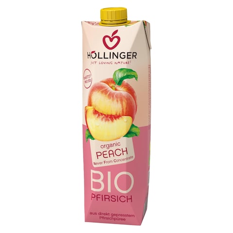 Hollinger Bio Peach Juice 1L