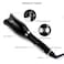 Automatic Hair Curler Portable Ceramic 1 Inch Curling Iron Wand For All Hair Types LCD Digital Display,Black