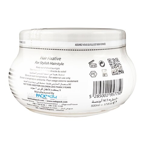 Modish Pro Styling Hair Gel, Original - 500 ml