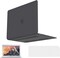 Ntech Macbook Air 13 Inch Case 2020 2019 2018 Release A2337 M1 A2179 A1932, Macbook Air 2020 Case, Plastic Laptop Case Hard Shell &amp; Keyboard Cover &amp; Screen Protector Compatible, Black
