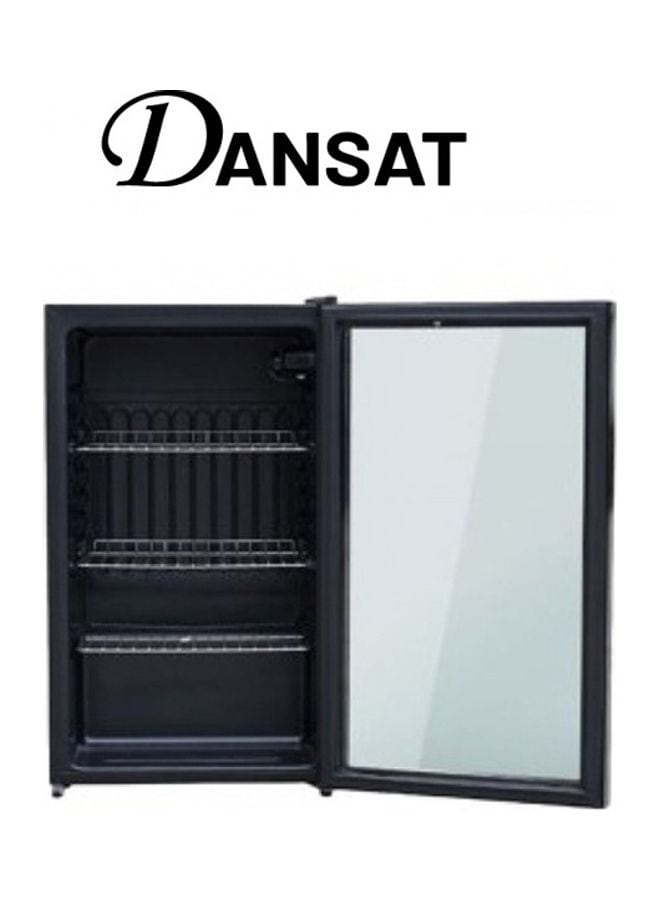 Thumbnail image for دانسات ثلاجة عرض بباب زجاجي 73.0 لتر، D160SC22، أسود (غير شامل التركيب)