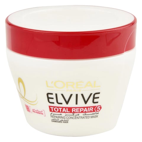 Buy L’OREAL PARIS  ELVIVE RESTORING HAIR MASK 300ML in Kuwait