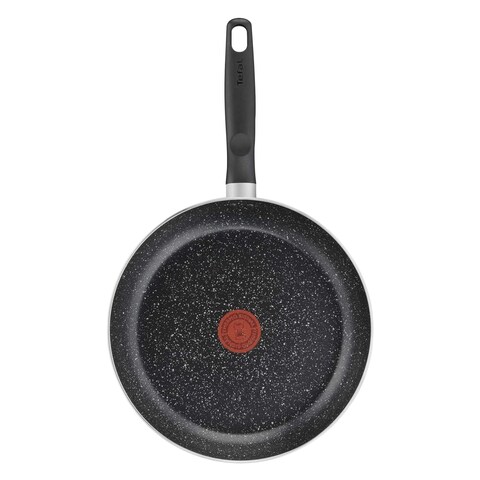 Tefal Dark Stone Cookware Set 9 Pieces Black