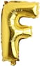 Generic F Letter Decorative Foil Balloon For Party 16Inch