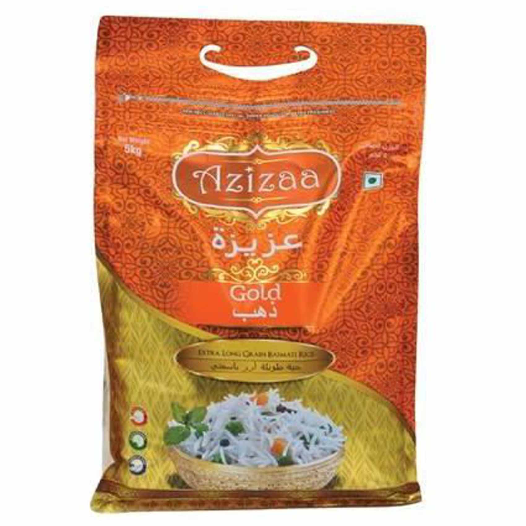 Buy Azizaa Gold Basmati Rice 5kg Online | Carrefour UAE