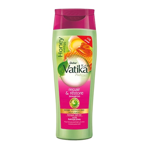 Vatika Naturals Repair and Restore Shampoo For Damaged Hair - 360ml