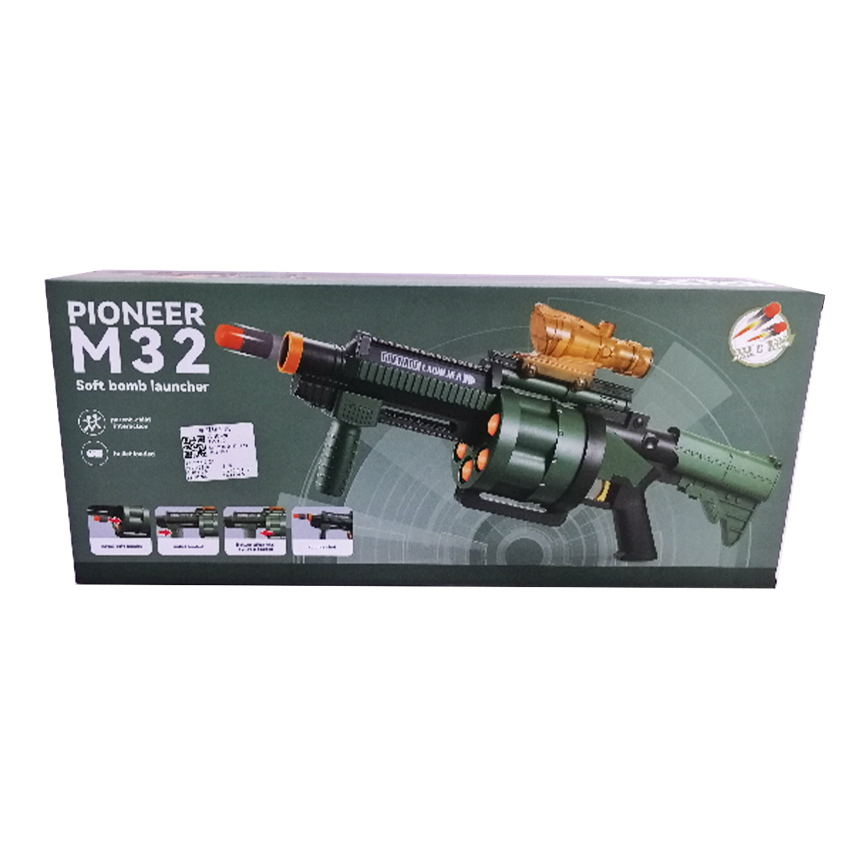Buy Big Gun Pioneer M32 Toy Online - Shop Toys & Outdoor on Carrefour  Lebanon