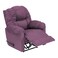 إن هاوس كرسي استرخاء هزاز منجد بالمخمل - بنفسجي فاتح - NZ100