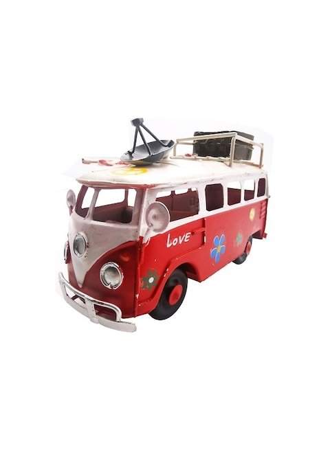 Vintage Volkswagen Camper Tent Van Model Bus Handmade Craft Retro Car Home Decoration Ornament
