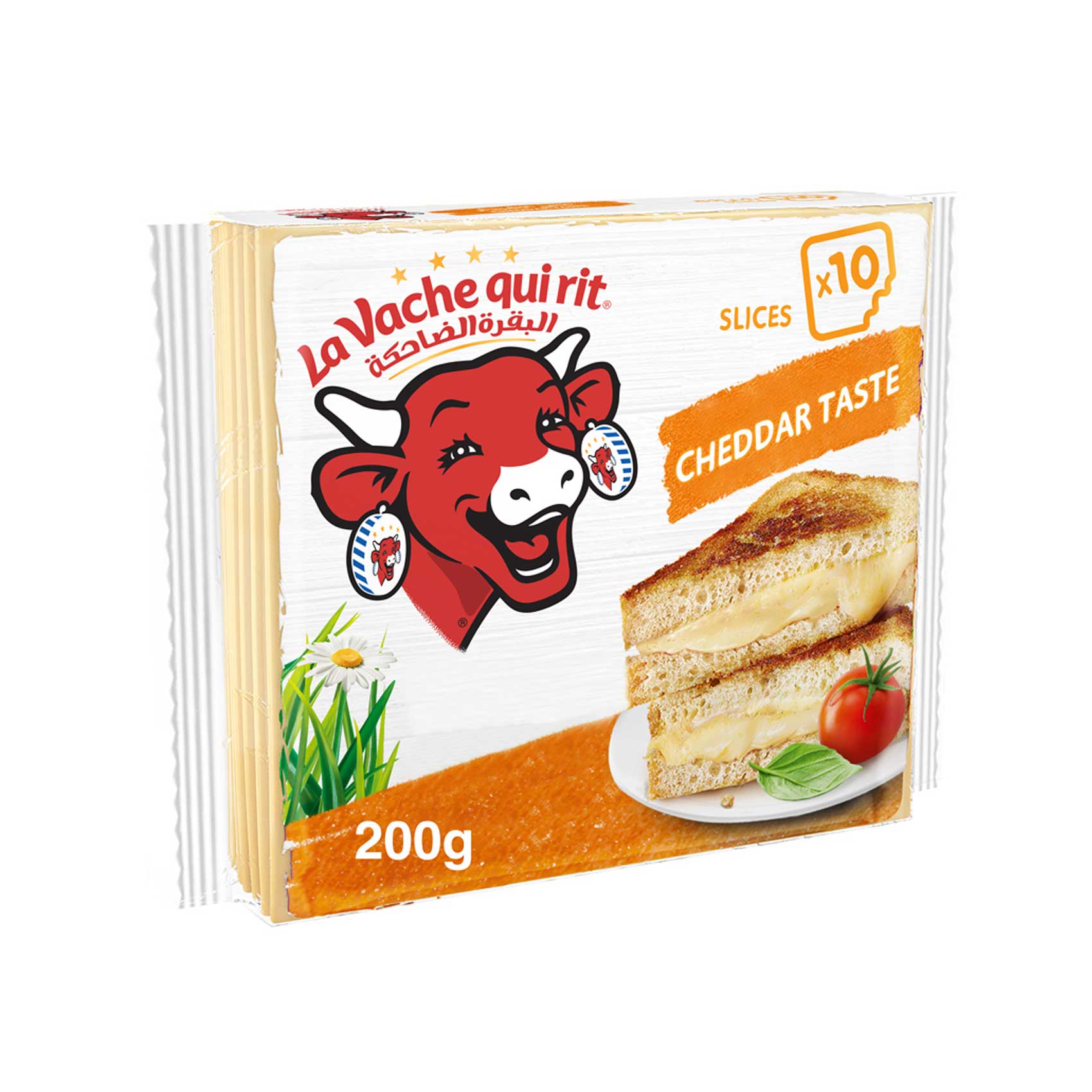 Buy La Vache Qui Rit Cheddar Taste Slice Cheese 200g Online