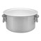 Aluminium Tope With Lid No 28 Silver 41cm