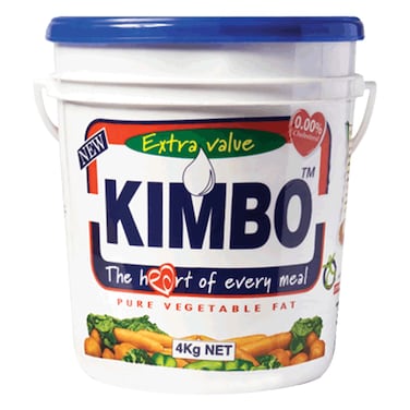 Bidco Kimbo Cooking Vegetable Fat 4kg