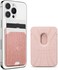 Spigen Urban Fit (MagFit) Magnetic Wallet Card Holder [3 cards] for MagSafe compatible with iPhone 15 Pro Max / 15 Pro / 15 Plus / 15 / iPhone 14/13/12 series - Rose Gold