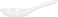 Royalford 14 Cm Melamineware Soup Spoon- Rf11790 Stylish Floral Design, Light-Weight And 100% Food-Grade Suitable For Dining Table, Home And Restaurant For Soup, Stew Etc. White And Pink