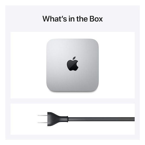 Apple Mac Mini M1 8GB RAM 256GB SSD CPU Silver