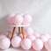Party Time Unicorn Party 100pcs 10inch Macaron Color Latex Balloon Wedding Decoration Baby Birthday Party Valentine's Day Decor Balloon Pastel Balloons (Pink) - Party Supplies