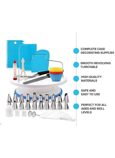 Generic 106-Piece Cake Decorating Kit Multicolour